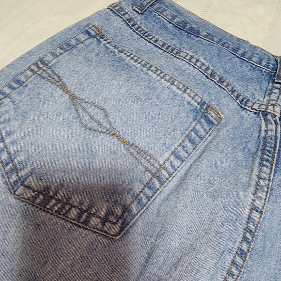 FORE WARNED EUC WOMEN'S BOOT LEGSZ 16  DENIM BLUE JEANS - Picture 5 of 11